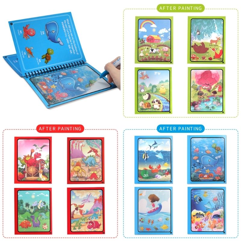 Livre Coloriage magique à l'eau