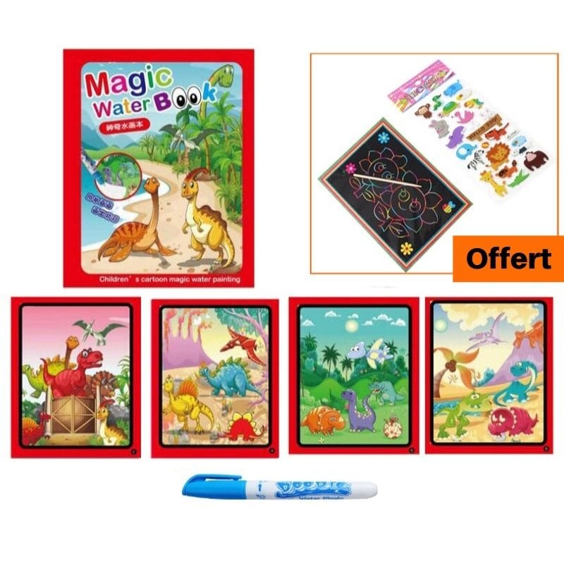 Livre Coloriage magique à l'eau