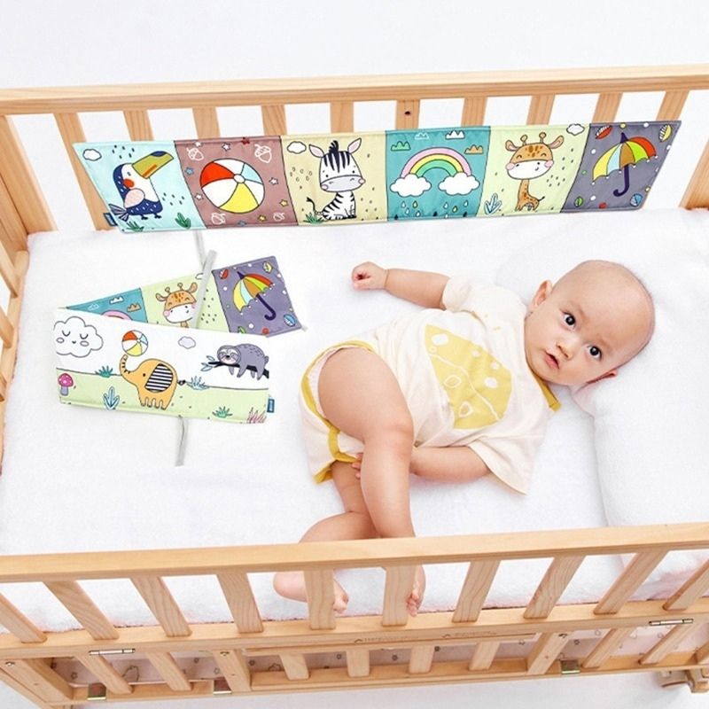 Livre évolutif bébé en tissu