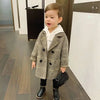 Manteau de laine unisexe pour enfants
