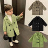 Manteau de laine unisexe pour enfants