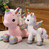 Peluche Licorne Rose