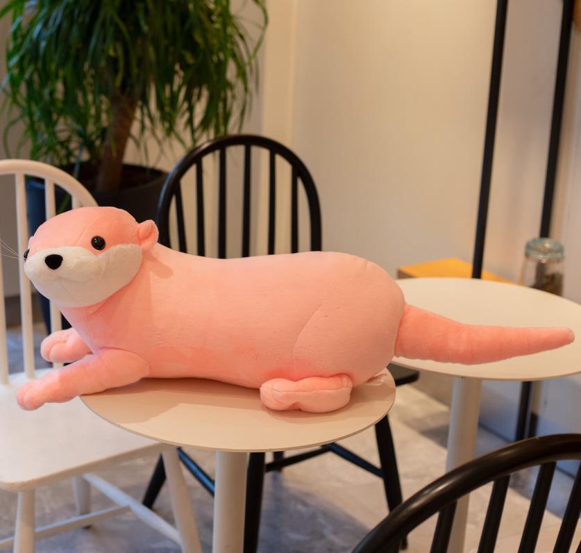 Peluche Loutre Rose