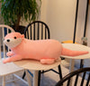 Peluche Loutre Rose
