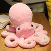 Peluche Pieuvre Rose