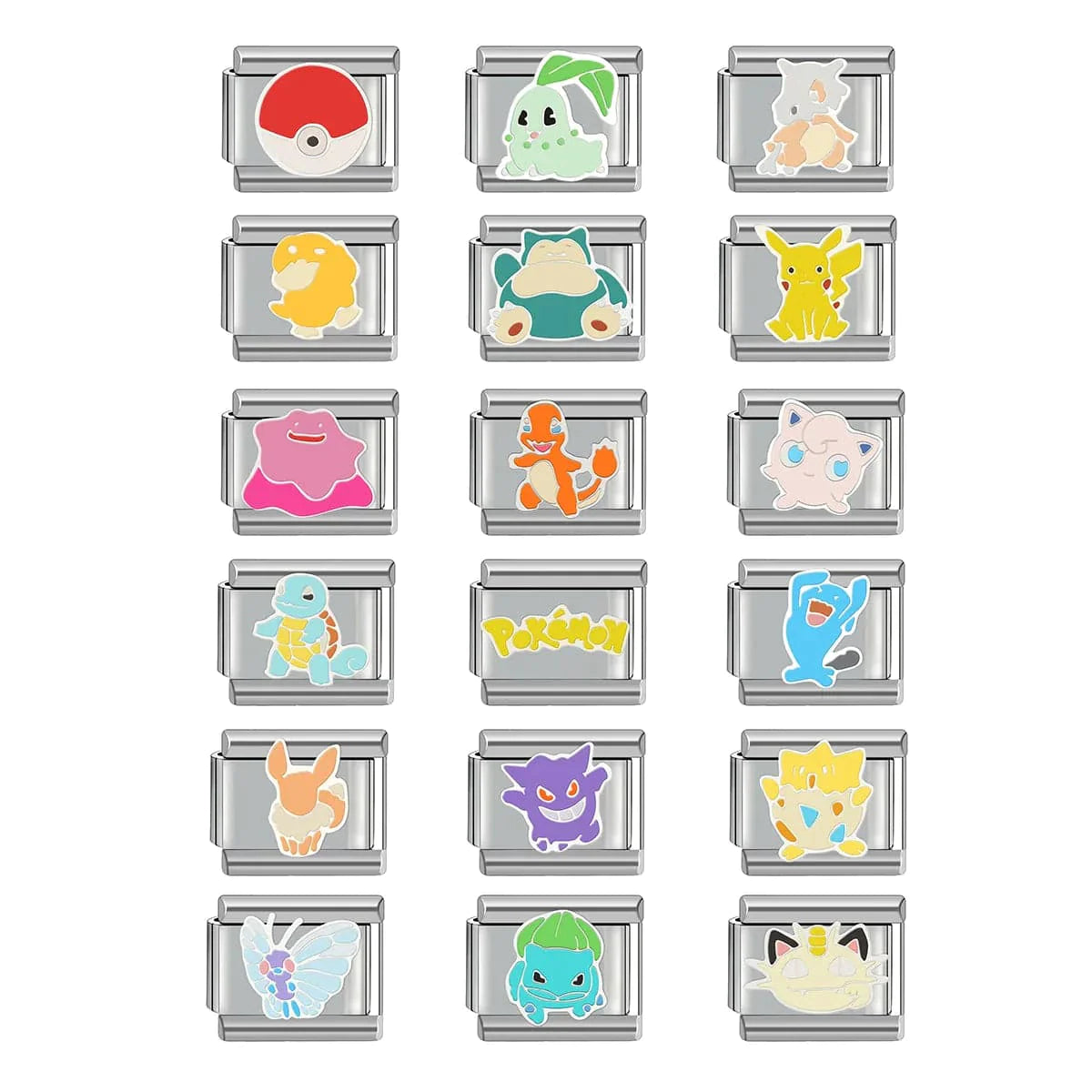 Pièces Bracelet à breloques Pokémon