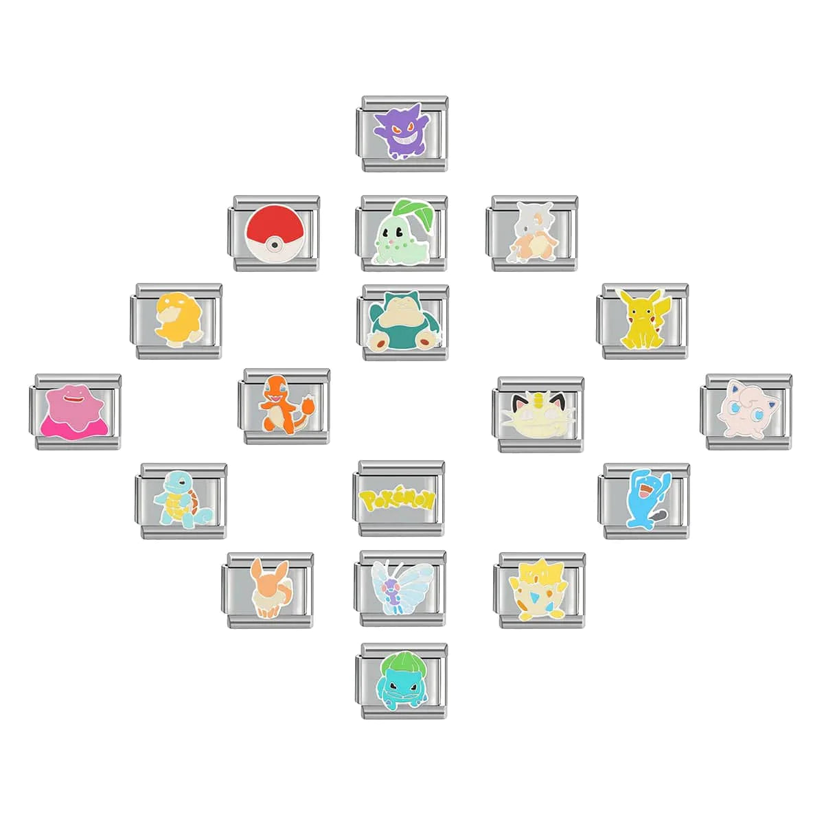 Pièces Bracelet à breloques Pokémon