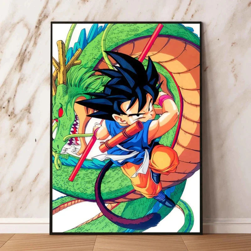 Poster Dragon Ball Goku GT & Shenron