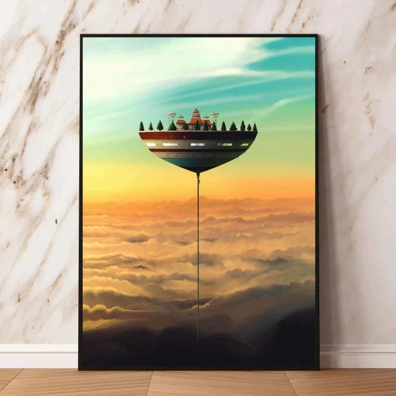 Poster Dragon Ball Palais de Dieu