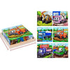 Puzzle cube en bois