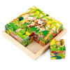 Puzzle cube en bois