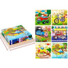 Puzzle cube en bois