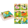 Puzzle cube en bois