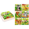 Puzzle cube en bois