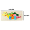 Puzzle en Bois pour Enfants : Animaux, Véhicules et Motifs Colorés