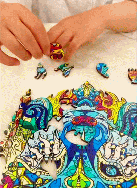 Puzzle en Bois d'Animaux