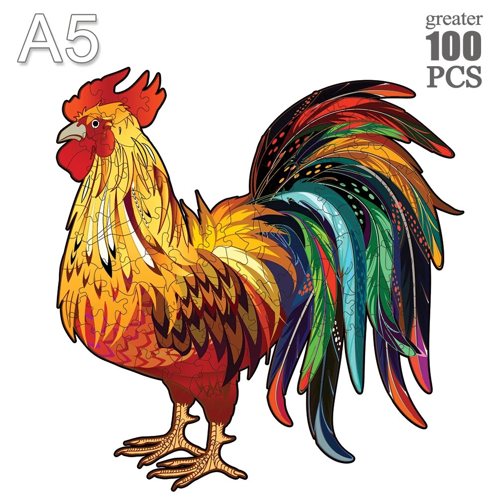 Puzzle en Bois d'Animaux