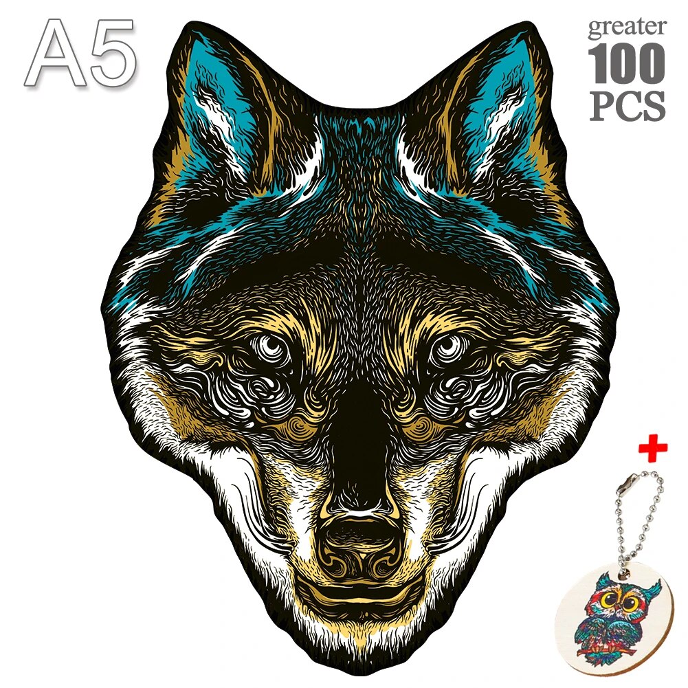 Puzzle en Bois d'Animaux