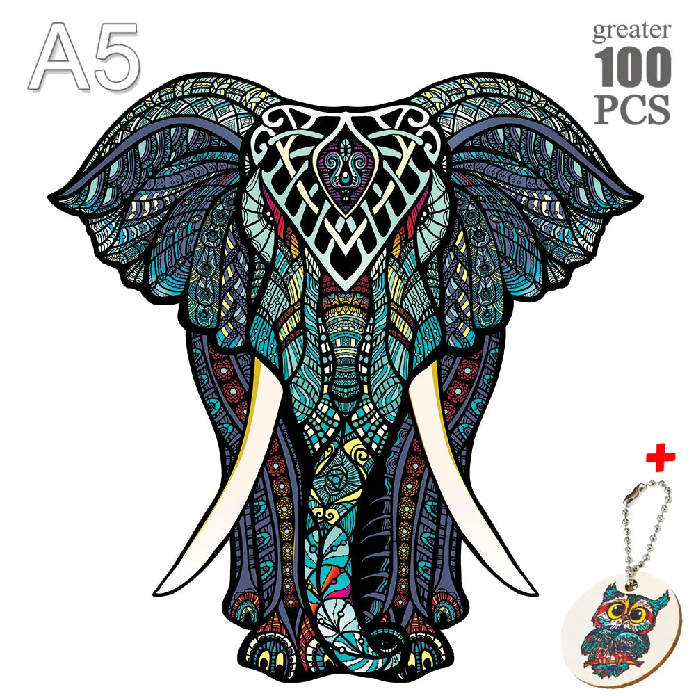 Puzzle en Bois d'Animaux
