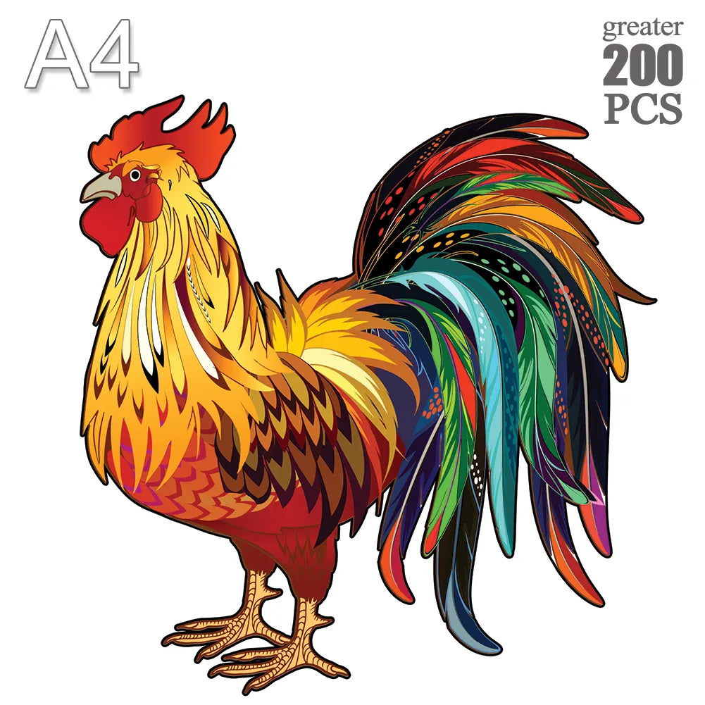 Puzzle en Bois d'Animaux
