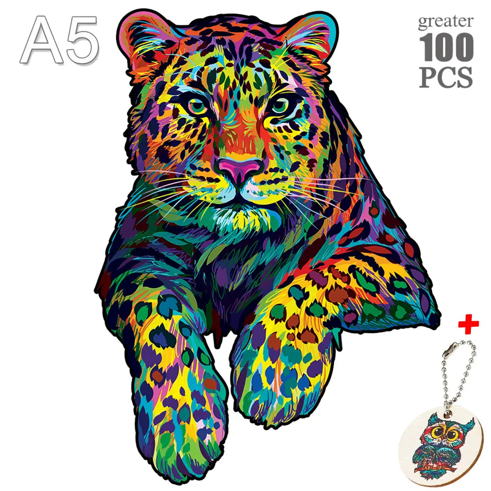 Puzzle en Bois d'Animaux