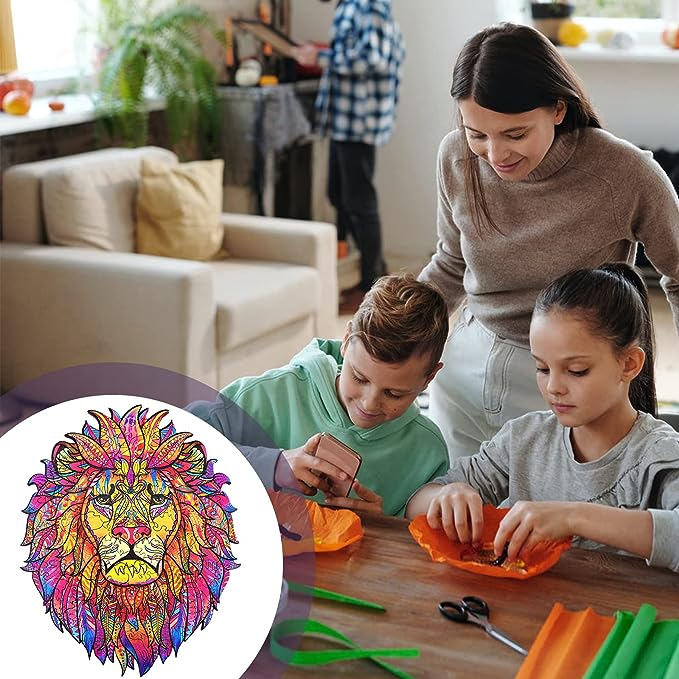 Puzzle en Bois d'Animaux
