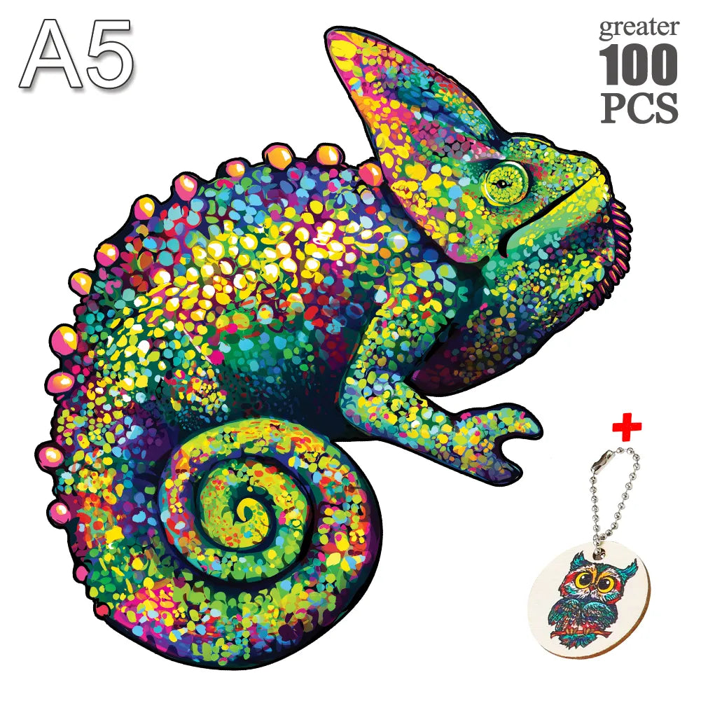 Puzzle Montessori art design
