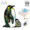 Puzzle design ludique et coloré