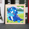 Puzzle en bois Montessori Bébé