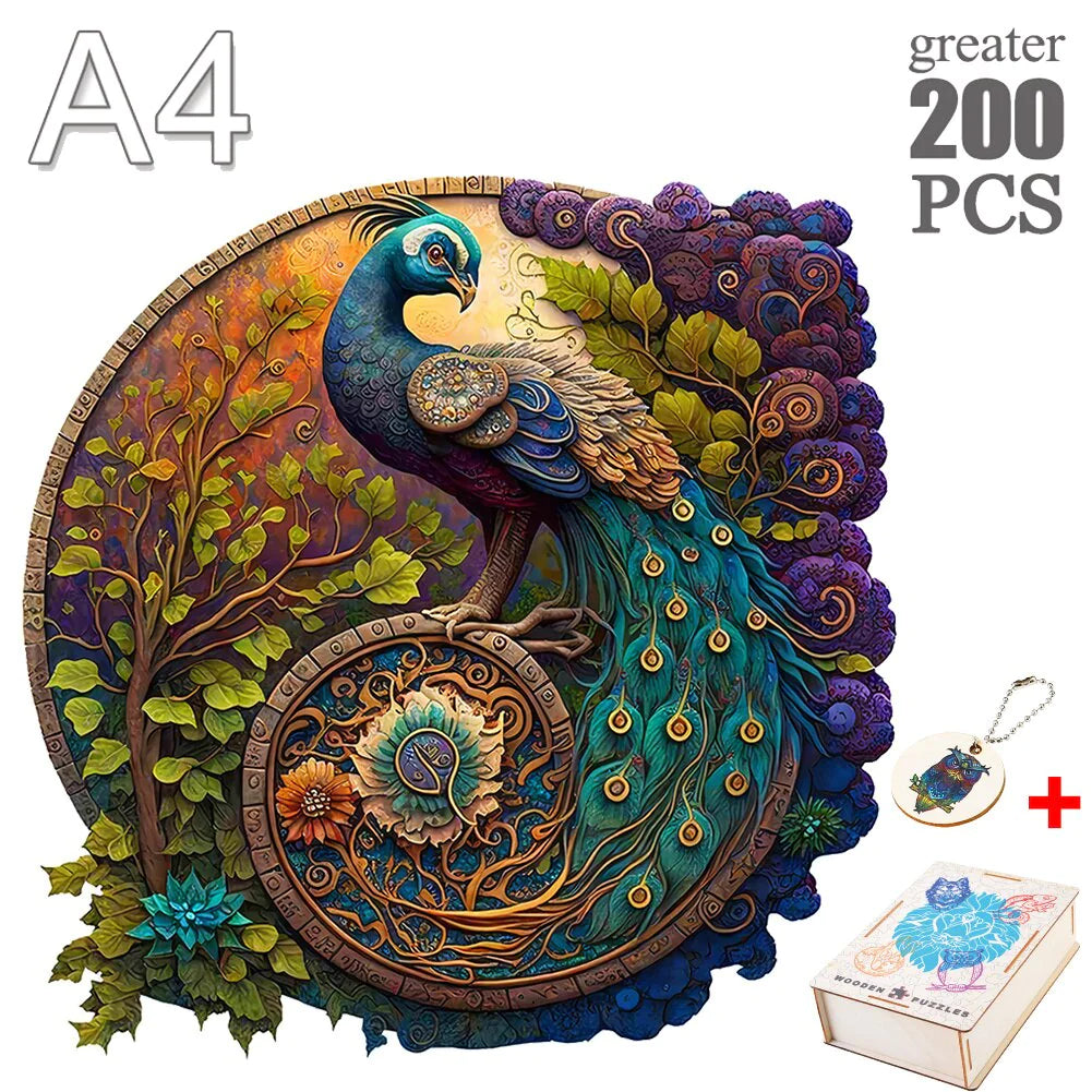 Puzzle design ludique et coloré
