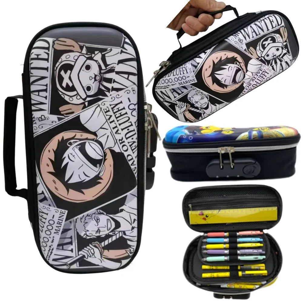 Trousse Pokémon Pikachu Avec Mot de passe