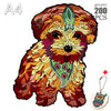 Puzzle en Bois multicouleurs