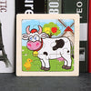 Puzzle en bois Montessori Bébé