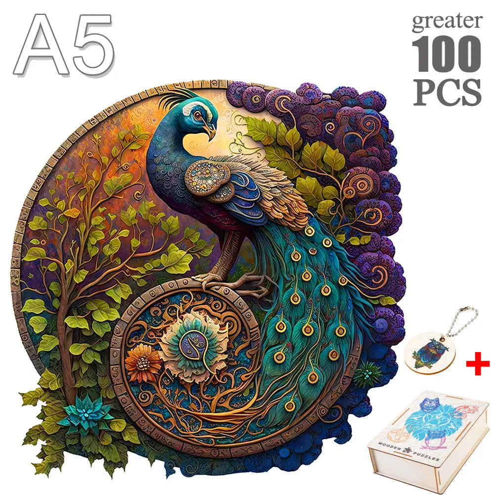 Puzzle design ludique et coloré
