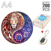 Puzzle design ludique et coloré