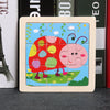 Puzzle en bois Montessori Bébé