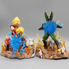 Figurine Dragon Ball Gohan & Goku VS Cell