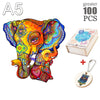Puzzle design ludique et coloré