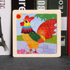 Puzzle en bois Montessori Bébé