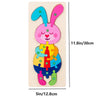 Puzzle en Bois pour Enfants : Animaux, Véhicules et Motifs Colorés