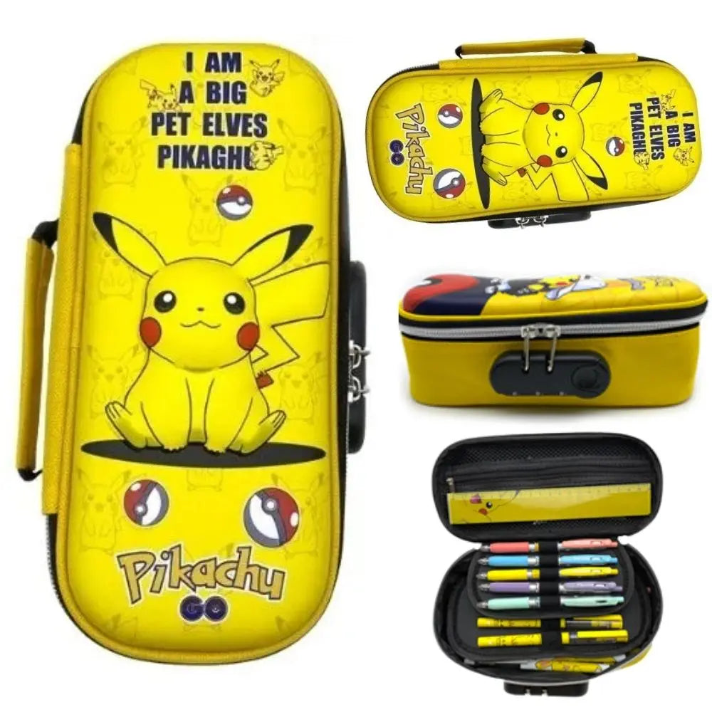 Trousse Pokémon Pikachu Avec Mot de passe