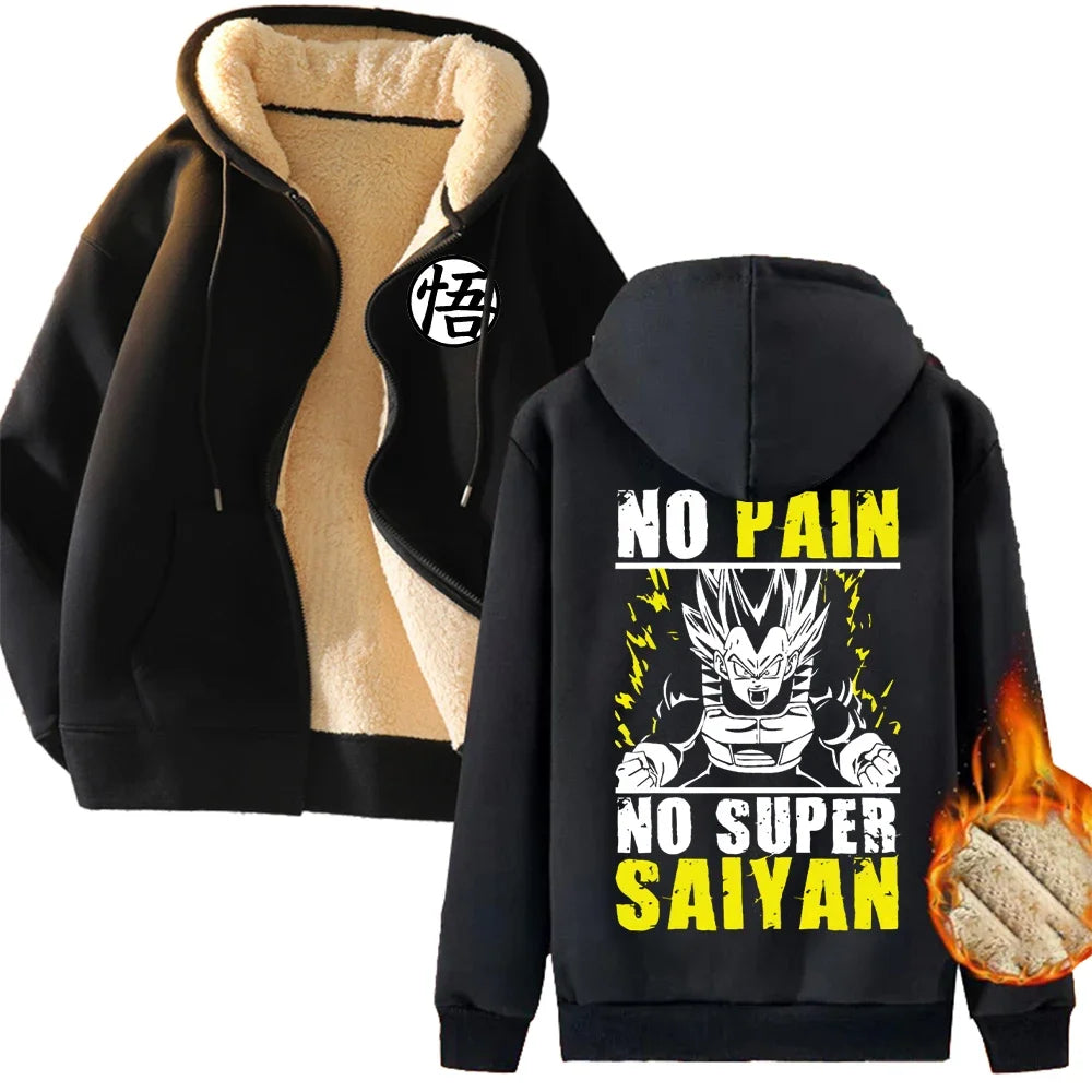 Veste Polaire Dragon Ball No Pain No Super Saiyan
