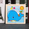 Puzzle en bois Montessori Bébé