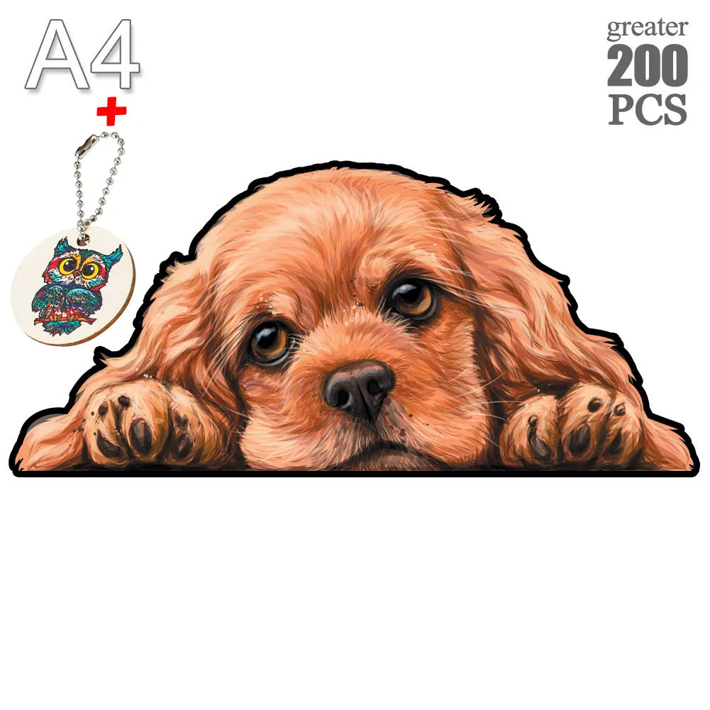 Puzzle Montessori art design