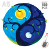 Puzzle Montessori art design