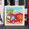 Puzzle en bois Montessori Bébé