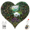 Puzzle en Bois multicouleurs