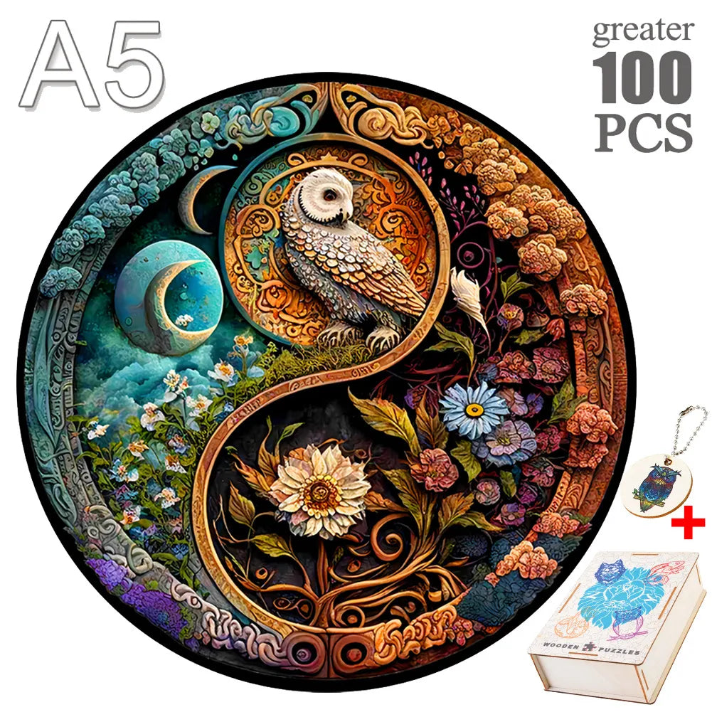 Puzzle design ludique et coloré
