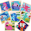 Puzzle en bois Montessori Bébé