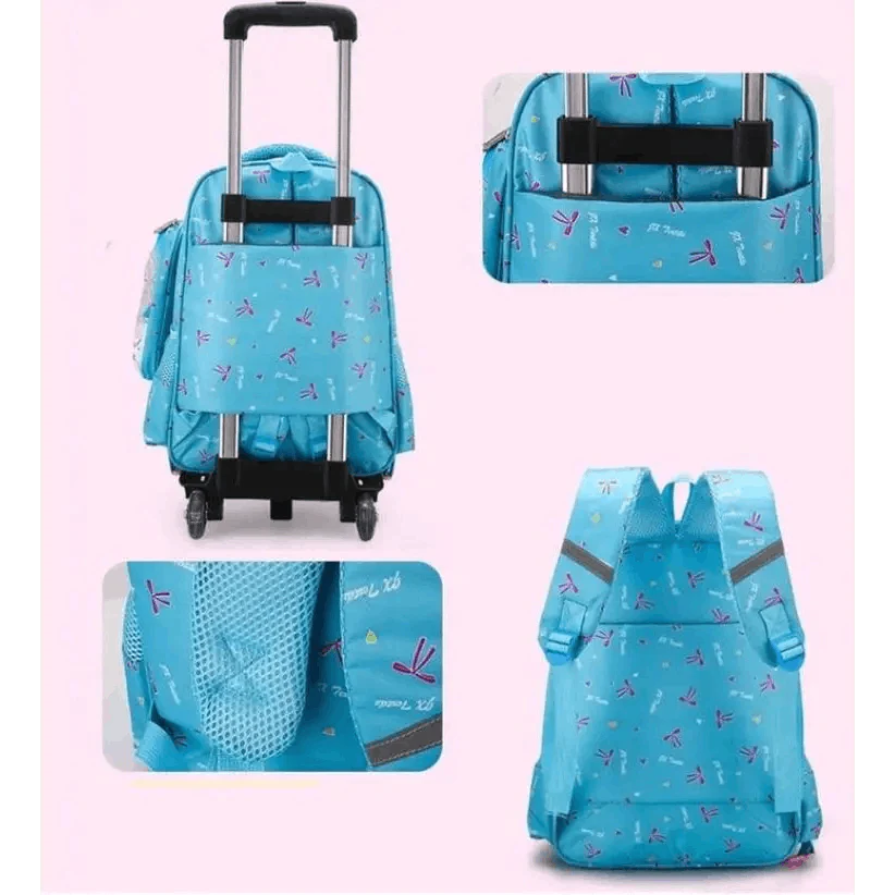 Sac à dos à roulettes Licorne pour enfants